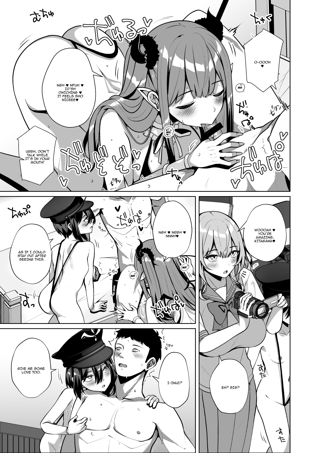 Hentai Manga Comic-Fucking Three Cosplayers for Free-Read-8